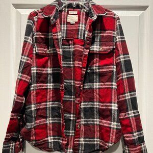 American Eagle Classic Fit Flannel Shirts - Size Small